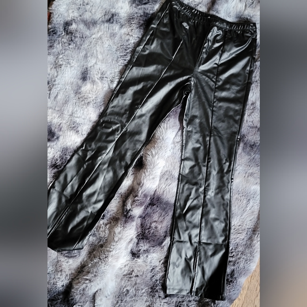 FABKIDS Faux leather Pants